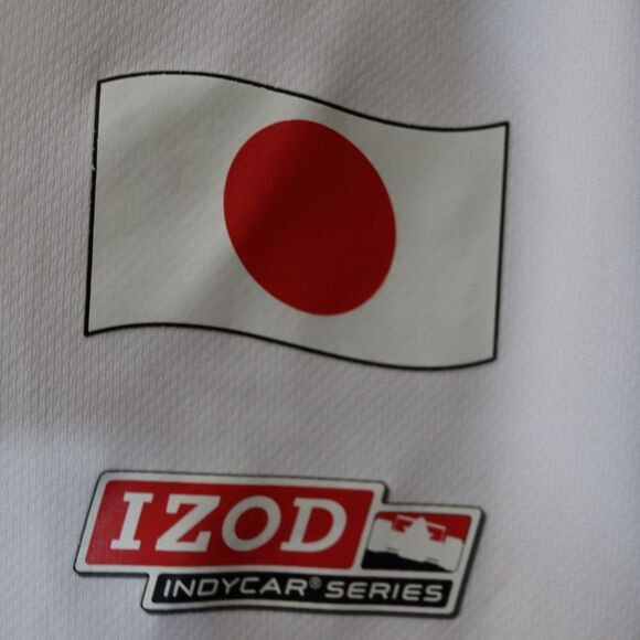 IZOD Indy Car Series PerformX 20th Anniversary Collection Shirt Japan Honda Med - Picture 7 of 11
